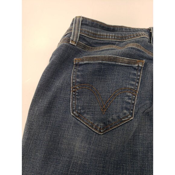 Levi’s Curvy Boot Cut 529 Jeans Size 12 LEVI STRAUSS & Co Medium Wash Pre Owned - Picture 10 of 16